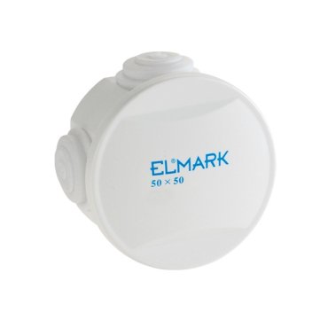 Boîtier de distribution Elmark - Ø 5 cm - IP55 - blanc