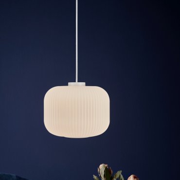 Nordlux Milford - lampe suspendue - Ø 30 x 323,5 cm - blanc