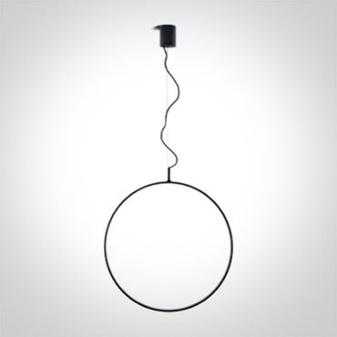 ONE Light Décorative - lampe suspendue - Ø 60 x 150 cm - 30W dimmable LED inclus - noir