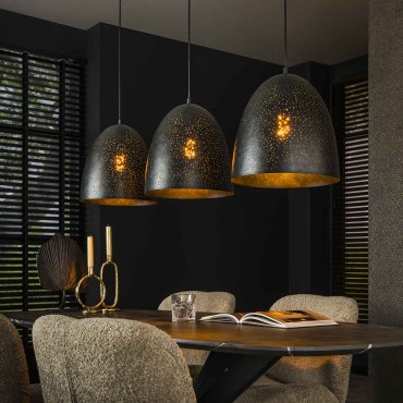 Vico Kosmos - lampe suspendue - 125 x 30 x 150 cm - anthracite