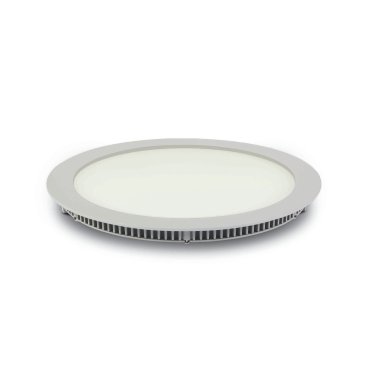 ONE Light Round Recessed Panels Die Cast - spots encastrés - Ø 29,5 x 2,2 cm - 30W LED inclus - IP40 - blanc - couleur de lumière blanche