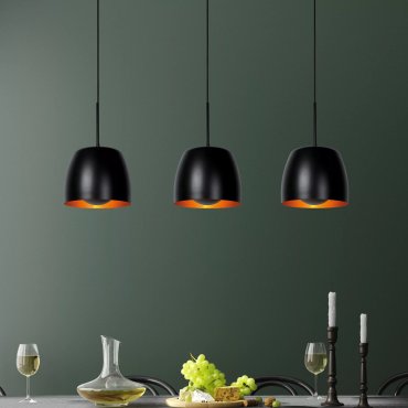 Lucide Nolan - lampe suspendue - 104 x 24 x 149 cm - noir