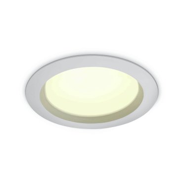 ONE Light Salle de bain Downlights - spot encastré - Ø 228 mm, Ø 210 mm encastré - 25W LED inclus - blanc - IP54 - couleur de lumière blanche