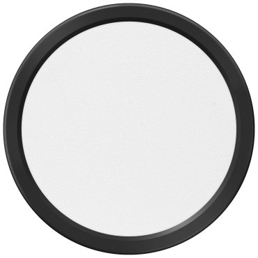 ETH Ruby - plafonnier - Ø 23 x 2,4 cm - 3 niveaux dimmables - LED 22W inclus - IP44 - noir