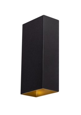 ETH David - applique murale - 11,7 x 7,7 x 24,3 cm - noir et or
