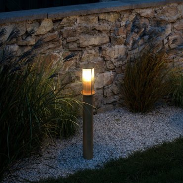 Nordlux Linton - lampe de jardin - Ø 14,5 x 79,9 cm - IP54 - laiton