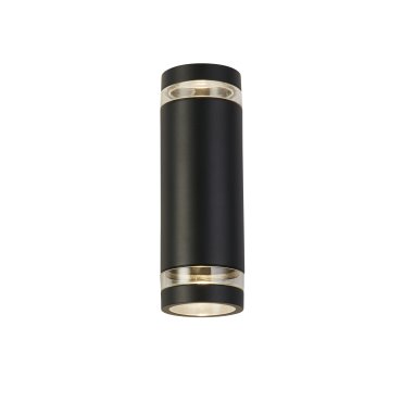 Searchlight Austin - applique d'extérieur - 8 x 24 cm - IP44 - noir