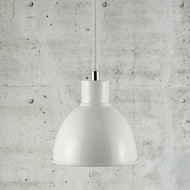 Nordlux Pop - lampe suspendue - Ø 21,5 x 220 cm - blanc