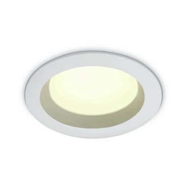 ONE Light Salle de bain Downlights - spot encastré - Ø 170 mm, Ø 140 mm encastré - 18W LED inclus - IP54 - blanc - couleur de lumière blanche