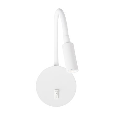 Nova Luce Jaco - lampe de chevet - 10 x 3 x 44 cm - 3W LED inclus - blanc