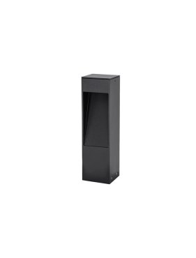 Nova Luce Maddi - lampe de jardin - 8,5 x 30 x 7,5 cm - 7W LED inclus - IP65 - noir sablé