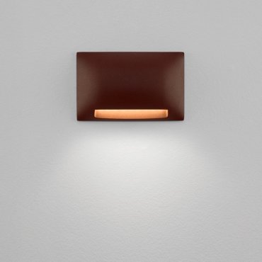 Nova Luce Sub - applique murale extérieure - 13,5 x 8,5 x 3,5 cm - 5W LED inclus - IP65 - corten