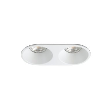Faro Gas - spot encastré - 176 x 86 mm, 168 x 78 mm encastré - blanc mat