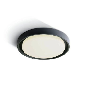 SECONDE CHANCE - ONE Light Outdoor Project LED - plafonnier extérieur - Ø 34 x 5 cm - 30W LED inclus - IP54 - anthracite