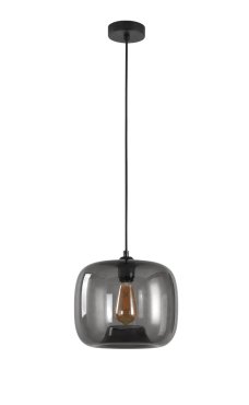 Artdelight Preston - lampe suspendue - Ø 28 x 178 cm - fumé