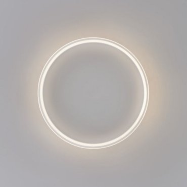 Nova Luce Willow - plafonnier - Ø 60 x 6 cm - 52W LED inclus - blanc sable