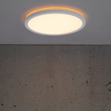 Nordlux Oja - plafonnier - Ø 24,4 x 2,3 cm - 15W LED inclus - blanc
