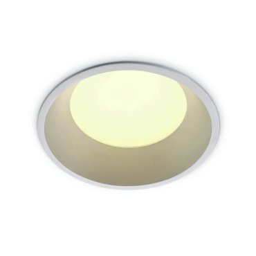 ONE Light Dark Light Salle de bain - spot encastré - Ø 120 mm, Ø 111 mm encastré - 9W LED inclus - IP54 - blanc - couleur de lumière blanche