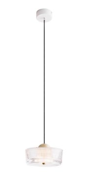 Maxlight Lipari - lampe suspendue - Ø 16 x 180 cm - 6W LED inclus - or brossé