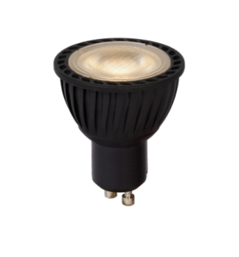 Lucide Spot LED - dim to warm - Ø 5 x 5,5 cm - GU10 - 5W - 3000K à 2200K - noir