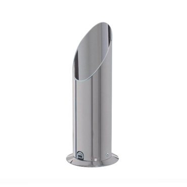 Searchlight Uplighter - lampadaire/table - 22,3 cm - argent satiné