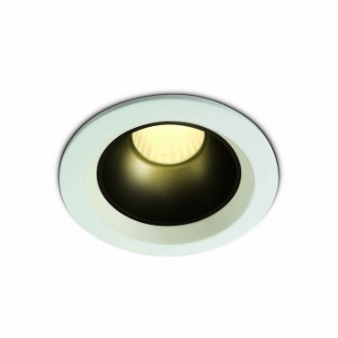 ONE Light Retro Dark Light Range - spot à encastrer - Ø 75 mm, Ø 65 mm à encastrer - 7W LED inclus - blanc