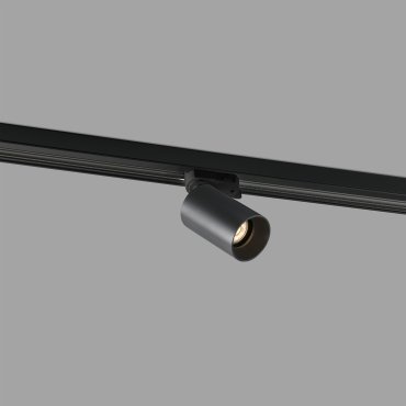 Faro Stan - projecteur sur rail - 10 x 6 x 16 cm - 15W LED inclus - noir mat