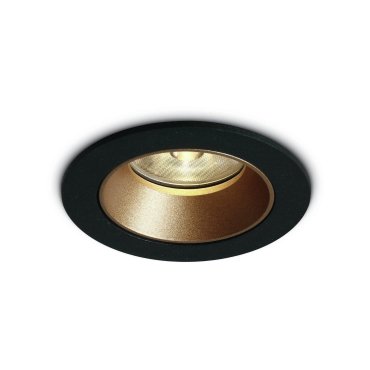 ONE Light COB Dark Light Range - spot encastré - Ø 85 mm, Ø 76 mm encastré - 7W LED inclus - noir