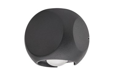 Integral LED Havana – applique murale extérieure – 7 x 5,05 x 8,16 cm – 6W LED inclus – IP54 – anthracite