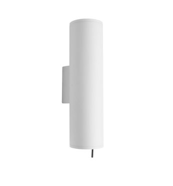 Maxlight Laxer - applique murale en saillie - Ø 7 x 9 x 25,5 cm - blanc et noir