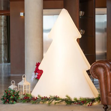 New Garden Pinus 160 - lampadaire - 118 x 160 x 45 cm - 22W LED inclus - 2700K - blanc