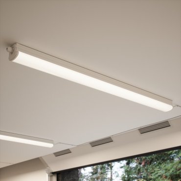 Nordlux Oakland 60 Single Batten - 63,2 cm - 12W LED inclus - IP65 - blanc