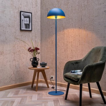 Lucide Siemon - lampadaire - Ø35 x 160 cm - bleu