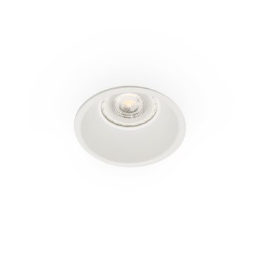Faro Gas - spot encastrable - Ø 85 mm, Ø 76 mm encastrable - blanc mat