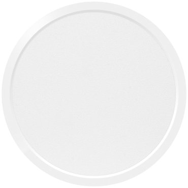 ETH Ruby - plafonnier - Ø 30 x 2,4 cm - 3 niveaux dimmables - 24 LED inclus - IP44 - blanc