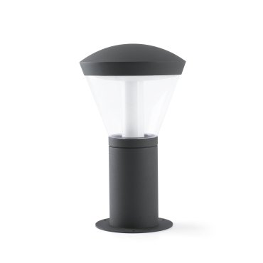 Faro Shelby - lampe de jardin - Ø 19 x 33 cm - 10W LED inclus - IP65 - gris foncé