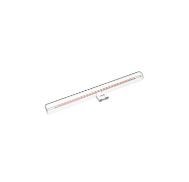 Daylight Italia Ampoule LED - Linea clear - Ø 3 x 30 cm - S14d - 6W dimmable - 2700K - transparent