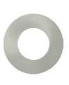 Artdelight - anneau de recouvrement pour spot en saillie ou encastré - taille extérieure Ø 14cm - taille intérieure Ø 7,5cm - blanc