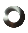 Artdelight - anneau de recouvrement pour spot en saillie ou encastré - taille extérieure Ø 14cm - taille intérieure Ø 7,5cm - aluminium