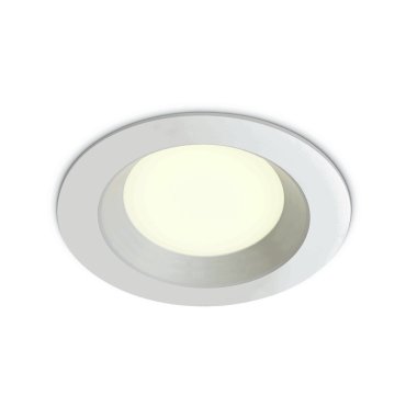 ONE Light - spot à encastrer - Ø 90 mm, Ø 68 mm encastré - 3W LED inclus - blanc - couleur de lumière blanche