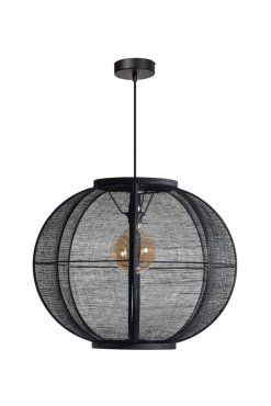 ETH Fabric – suspension – Ø 58 x 300 cm – noir