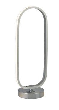 Searchlight Liner - lampe de table - 12 x 33 cm - 12W LED inclus - chrome