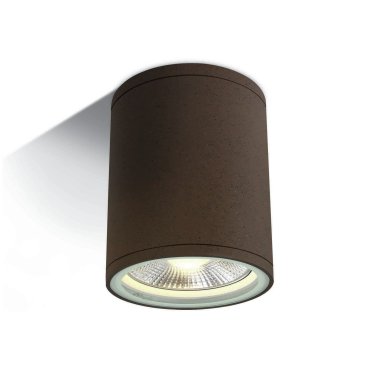 ONE Light PAR30 Outdoor Cylinders - plafonnier d'extérieur - Ø 10,6 x 13,4 cm - IP54 - brun rouille