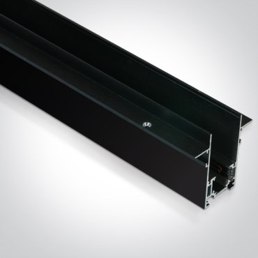 ONE Light Magnetic Trimless - profilé encastré sans bordure - 100 cm - noir