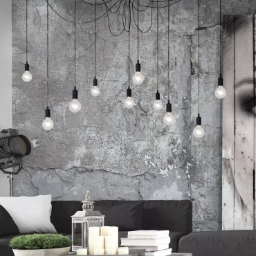 Lucide Fix 10 - lampe suspendue - 400 x 400 x 200 cm - noir