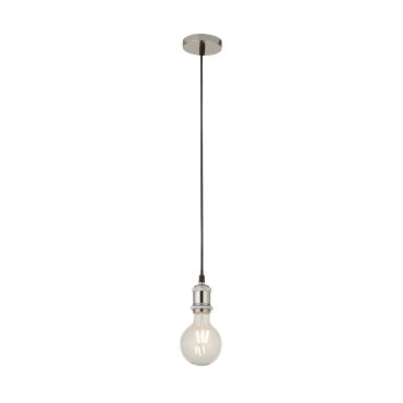 Searchlight Suspension - lampe suspendue - Ø 9,8 x 150 cm - chrome