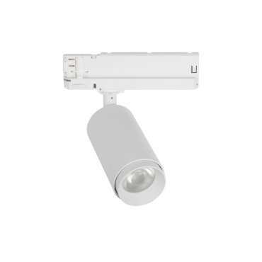 Nova Luce Lavish - Spot sur rail triphasé - 16 x 6 x 20 cm - 24W LED inclus - blanc sable