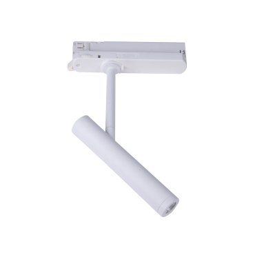 Maxlight Pistol - spot sur rail - système de rail triphasé - 16,8 x 3 x 25 cm - 12W LED inclus - blanc