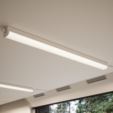 Nordlux Oakland 120 Double Batten - 123,2 cm - 44W LED inclus - IP65 - blanc