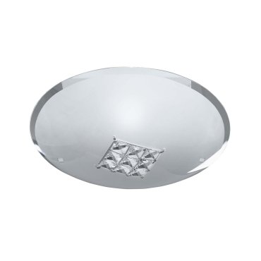 Searchlight Flush - applique/plafonnier - Ø 30 x 10 cm - blanc